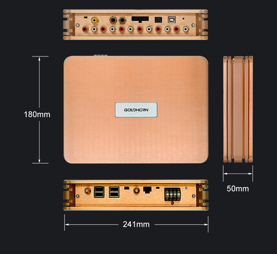Goldhorn P2 DSP Pro V2.0 進階播放器 DSP｜輕鬆安裝