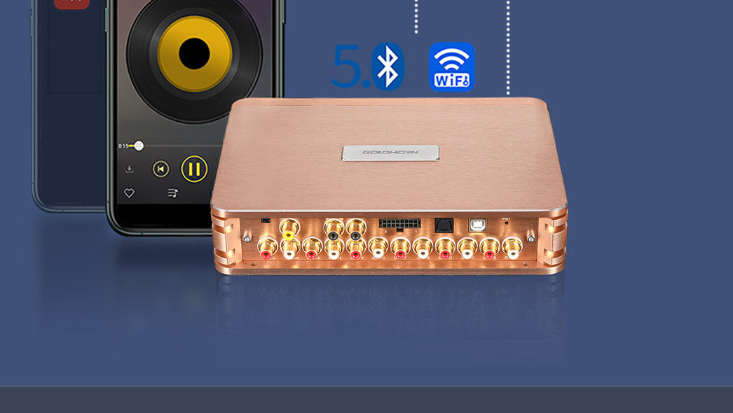 Goldhorn P2 DSP Pro V2.0 進階播放器 DSP｜串流播放與智慧操控